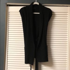 Gap sleeveless sweater duster
